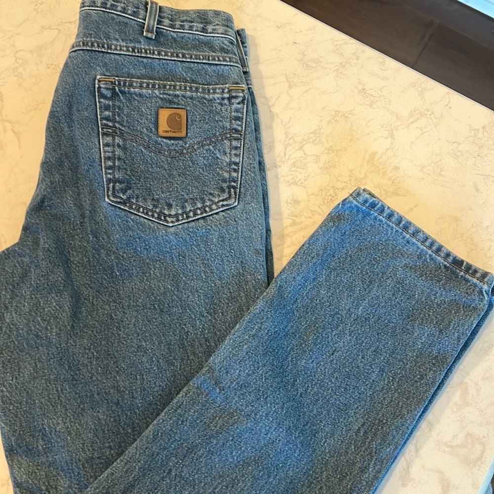 Never Worn Carhartt Straight Fit Jeans